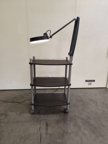 Gharieni Lamica trolley en loeplamp T111