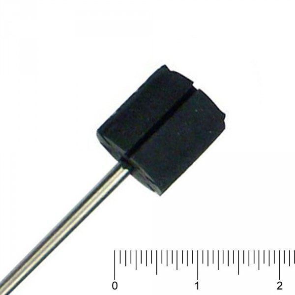 gummidrager voor slijpbanden Ø 13 mm, recht