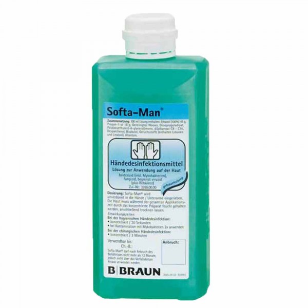 Bruine Softa Man ViscoRub handdesinfectie 500ml