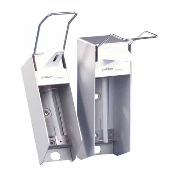 Braun wanddispenser voor 500ml flessen