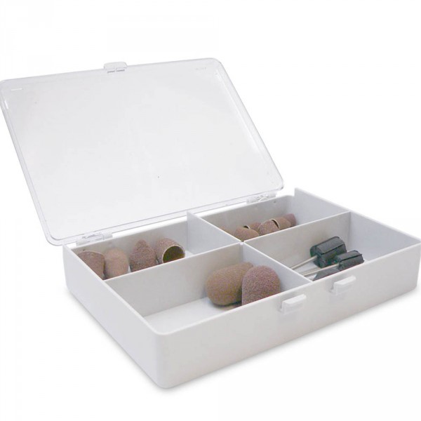 slijpkappenbox, 4-verdeelvakken