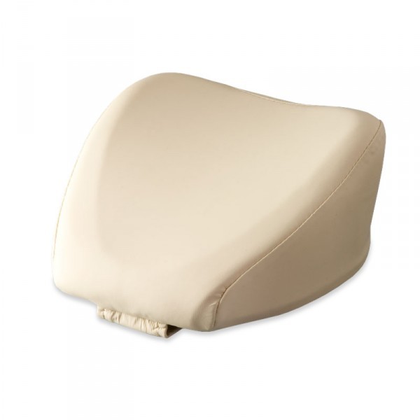 Dentalax neksteun voor behandelstoelen, creme (PU), met klittenbandsluiting