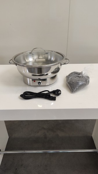 Quartz verwarmer met glazen decksel D55