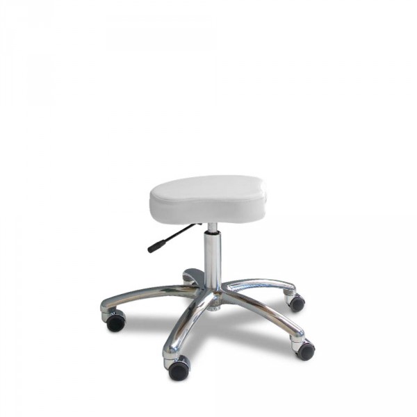 Tabouret met zadelzit